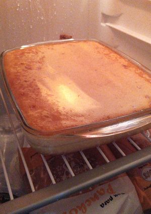 Una foto de Flan casero