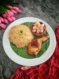 Nasi Kabsah Ayam (versi RiceCooker)