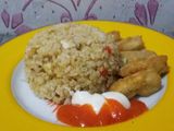 Fried Rice with Tempe Fries