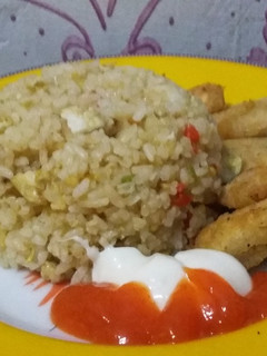 Foto resep Fried Rice with Tempe Fries