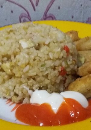 Foto resep Fried Rice with Tempe Fries