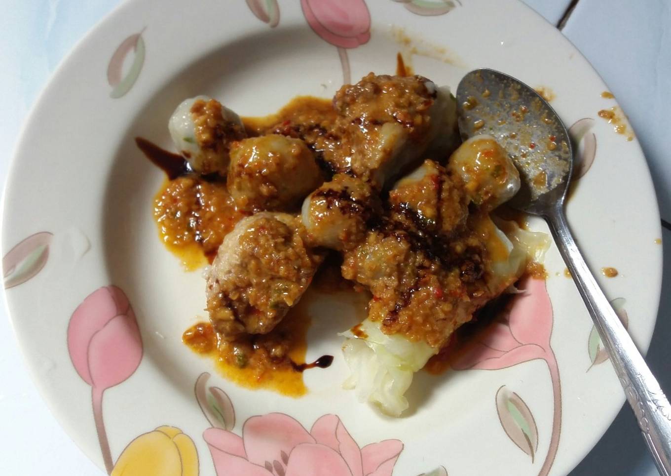 Cilok X Siomay Sambal Kacang Non MSG