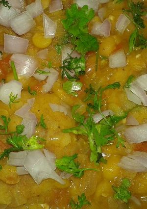 A picture of Ragda pattice.