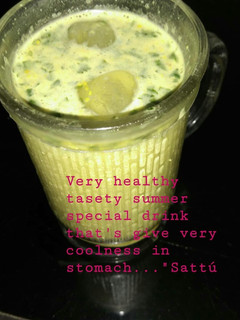A picture of Sattu.