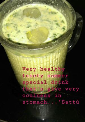 A picture of Sattu.