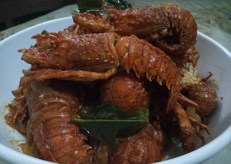 Resep Baby lobster asam pedas yang Sempurna