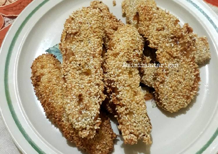 Pisang Goreng Wijen Krispi