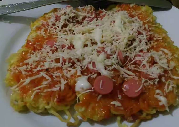 Resep Pizza Mie Anti Gagal