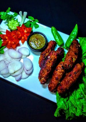 A picture of Chandan Kabab..