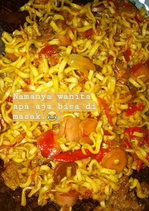 Foto resep Mie goreng pedas