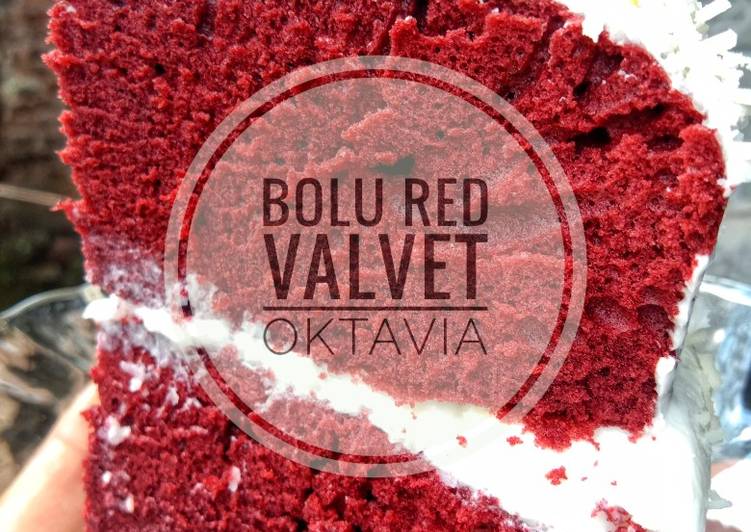 Bolu kukus red valvet