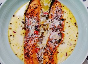 Gambar Creamy Salmon Buttermilk