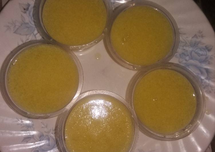 Puding jagung seadanya