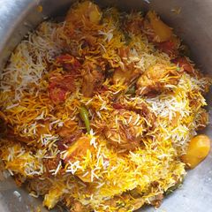 A picture of Biryani..