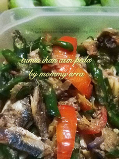 Foto resep Tumis ikan asin peda cabe ijo