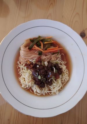 Foto resep Mie Vegetarian Kimchi