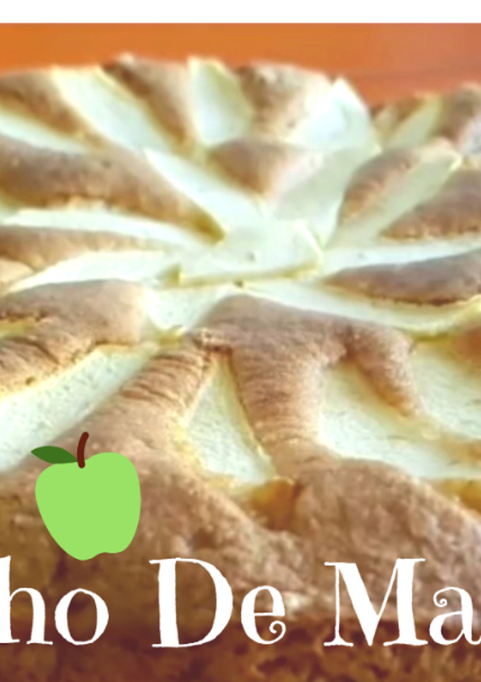 Una foto de Bizcocho de manzana, fácil y esponjoso