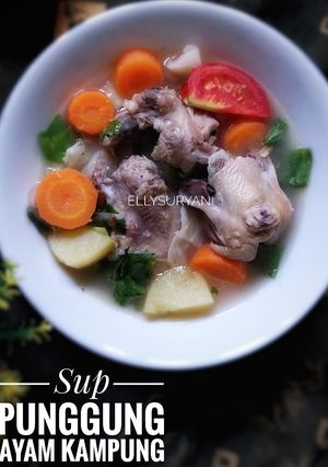 Foto resep Sup Punggung Ayam Kampung ala Rumah Kami
