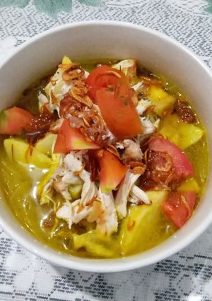 Foto resep Soto Ayam Kuah Kuning