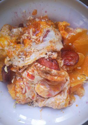 Una foto de Ensalada de naranja de las Hurdes