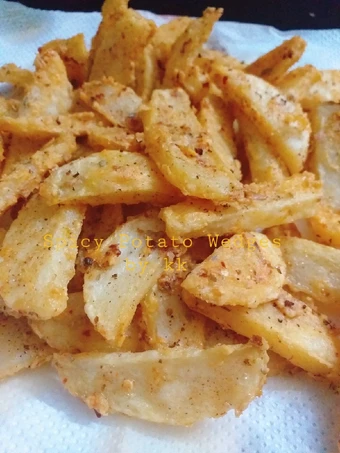 How To Make Spicy potato wedges which So Delicious