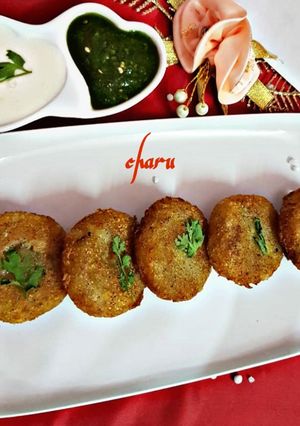 साबूदाना टिक्की रेसिपी मुख्य फोटो