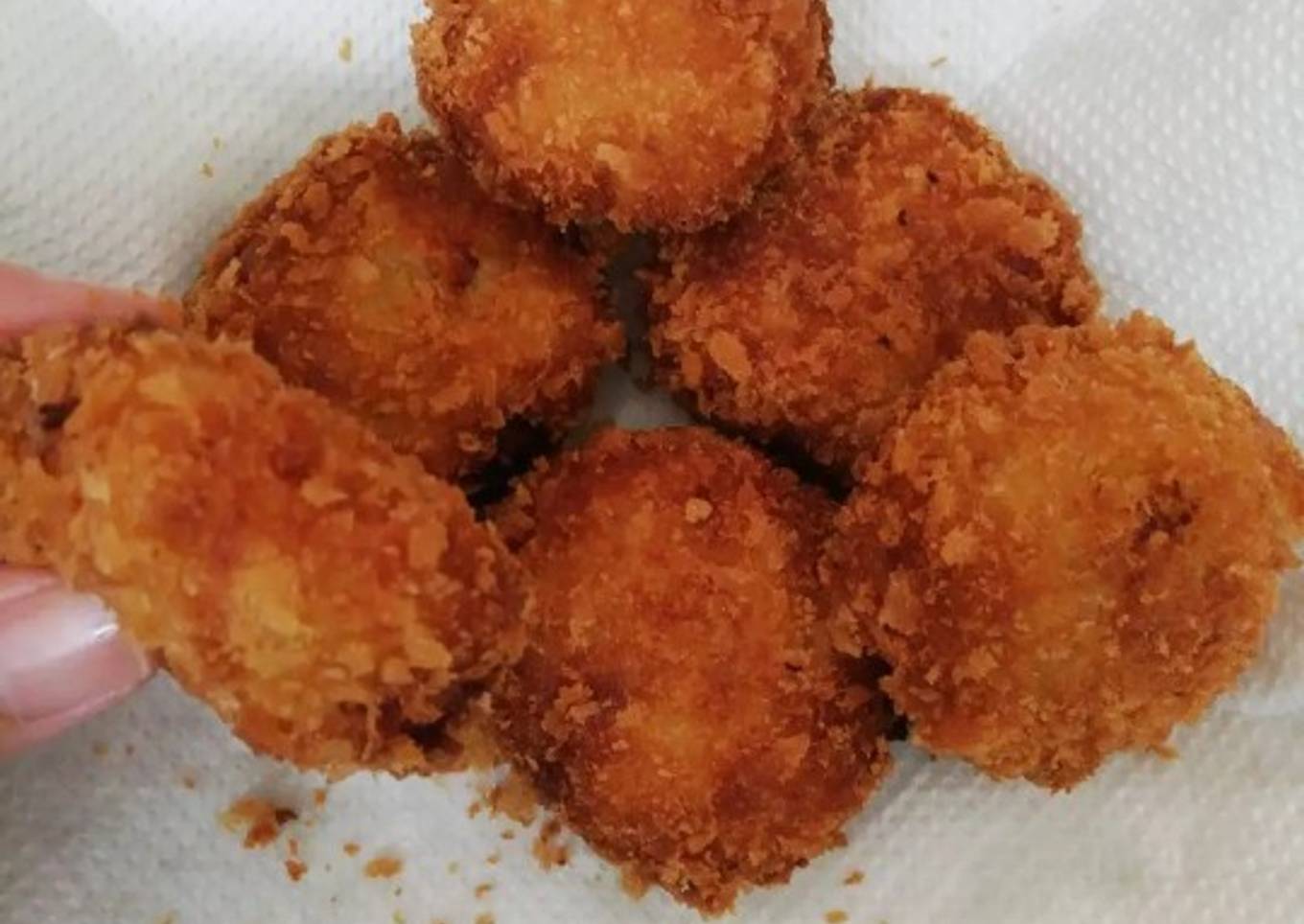 Perkedel kentang keju