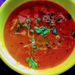A picture of Tomato spicy gravy.