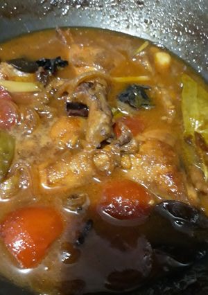 Foto resep Semur ayam special khas Riau