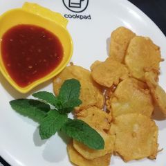 A picture of Crispy aalu pakora.