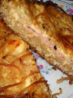 Una foto de Tortilla de fideos rellena (al horno)