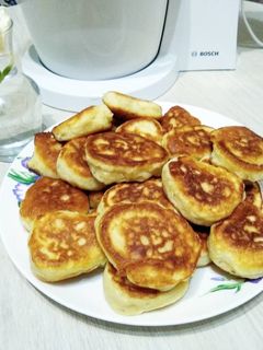 Фото Самые пышные оладьи.