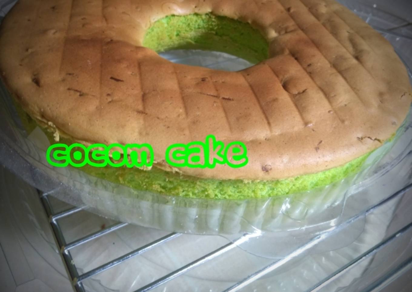 Bolu pandan enak dn mudah