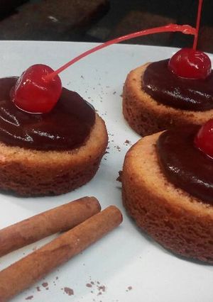Foto resep cherry muffin