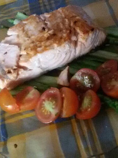 Una foto de Salmón