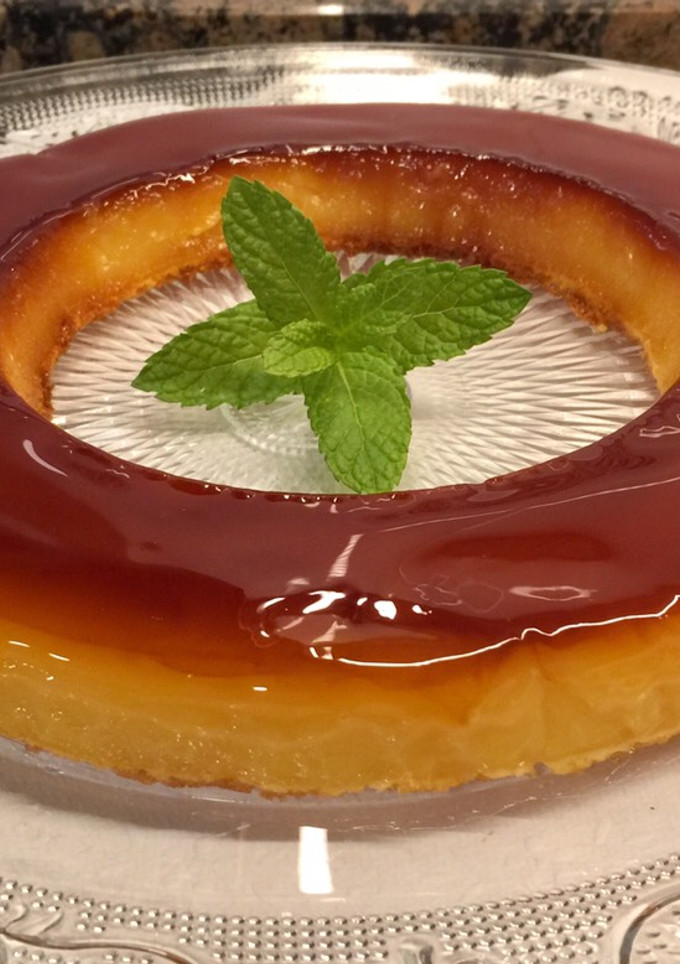 Una foto de Tocinillo de cielo con aroma de naranja