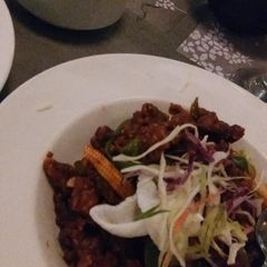 Beef chilli dry A picture of Beef chilli dry.