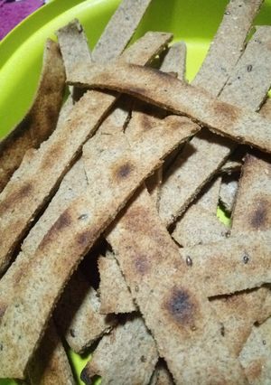 Una foto de Galletas saladas de 4 ingredientes (aptas aplv, vengan)
