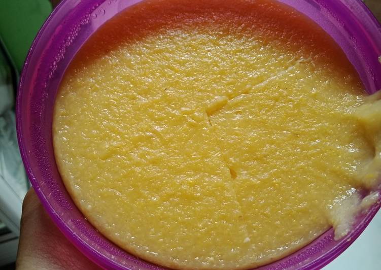 Mpasi Puding jagung (8m+)