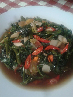 Foto resep Tumis kangkung saus tiram praktis
