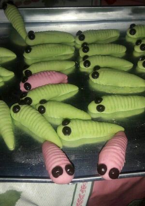 Foto resep Caterpillar cookies / kue ulat