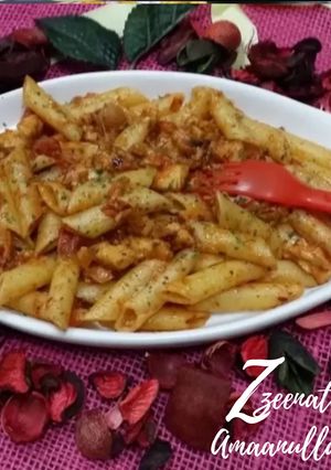 A picture of Pasta Arrabbiata.