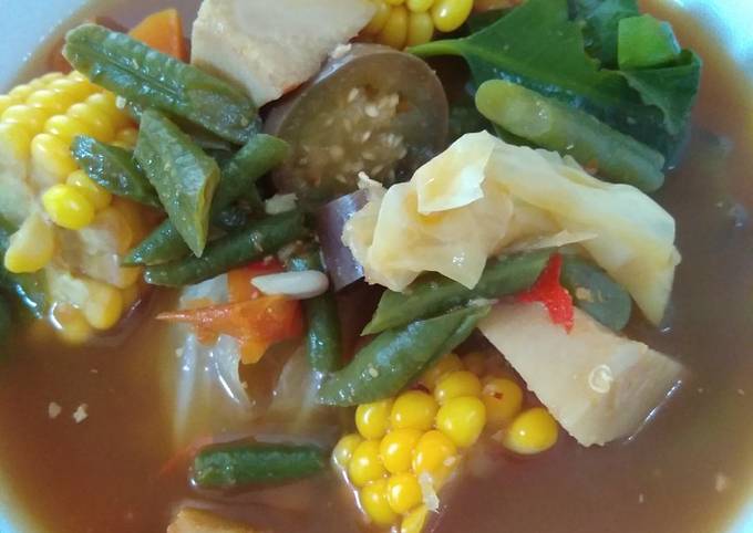 Cara Buat Sayur asem endeess Irit Untuk Jualan