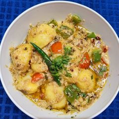 A picture of Dum Aloo Karahi.