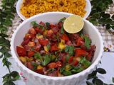 سالاد گوجه فرنگی 😋
