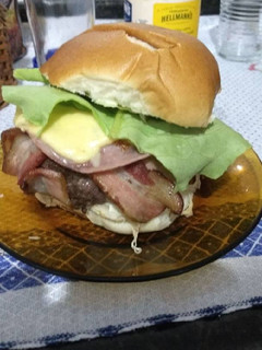 Foto de Hambúrguer recheado