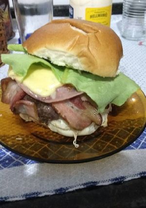 Foto de Hambúrguer recheado