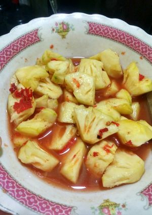Foto resep Rujak Nanas Kuah