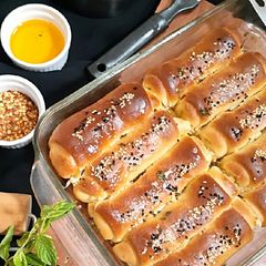 A picture of Baked Chicken Roll.