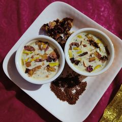 A picture of Hemp seeds kheer.